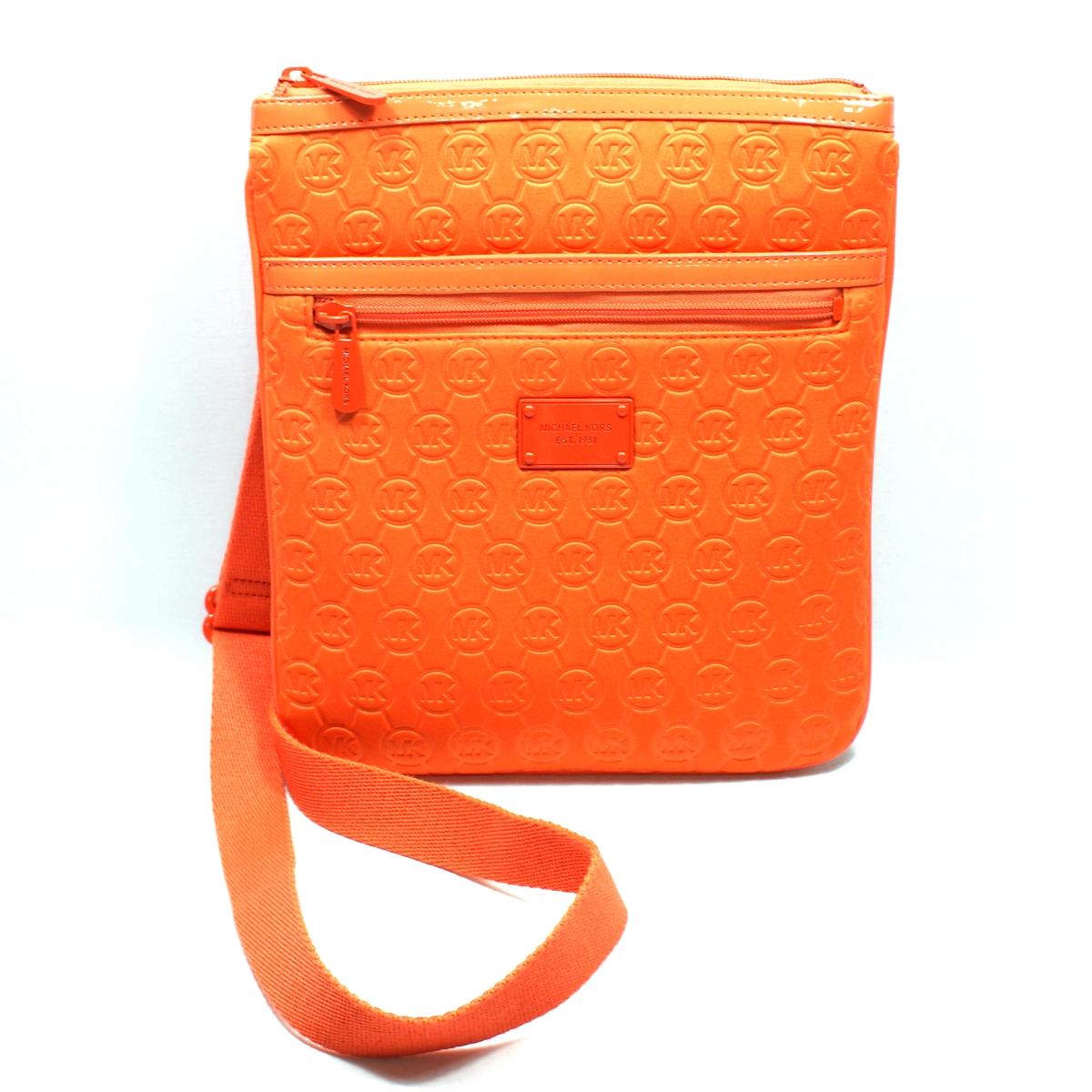 michael kors tangerine purse