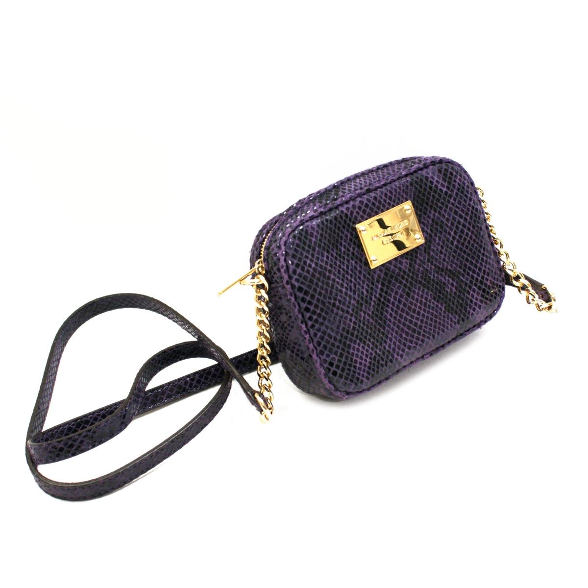 michael kors jet set crossbody purple