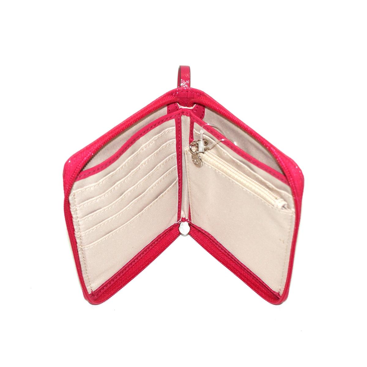 Small Handbags Wristlet Zip Around Wallet Purse Key Fob