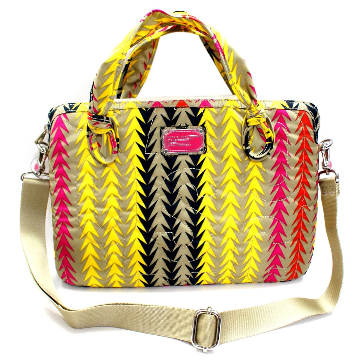 Marc By Marc Jacobs Chinchilla Multi Nylon 15 Inch Laptop Bag