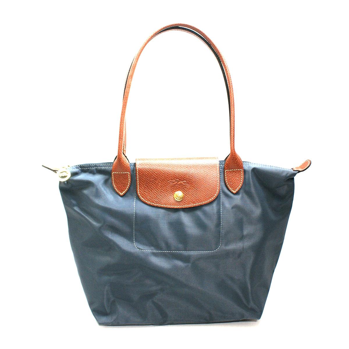 Longchamp Le Place Medium Shoulder Tote Bag Graphite 2605089897