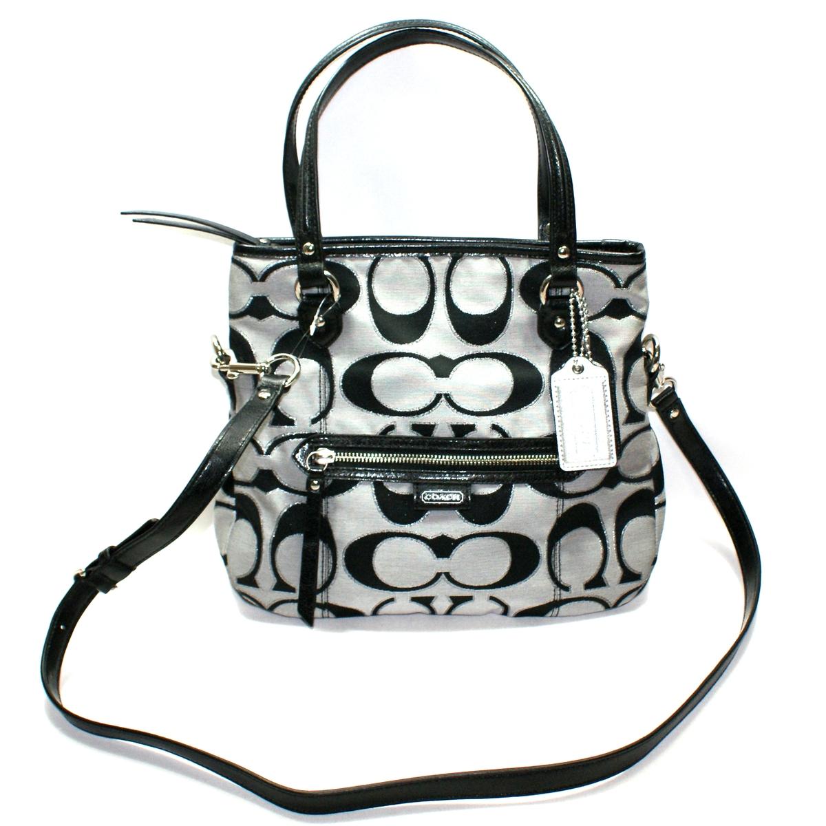 Coach Daisy Outline Signature Mia Satchel/ Handbag/ Crossbody Bag