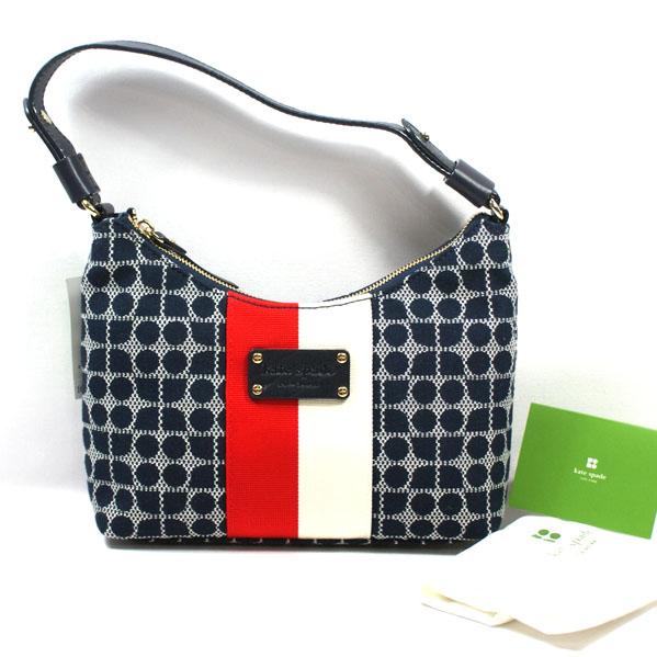 Kate Spade Aimee Classic Noel Navy Small Hobo Bag #WKRU0647 | Kate 