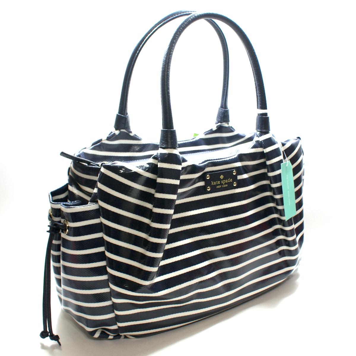 Kate Spade Stevie Baby Bag Southport Avenue Mariner Shoulder Bag/ Diaper Bag WKRU2285 Kate Kate Spade Stevie Baby Bag Southport Avenue Mariner Shoulder Bag/ Diaper Bag WKRU2285 Kate