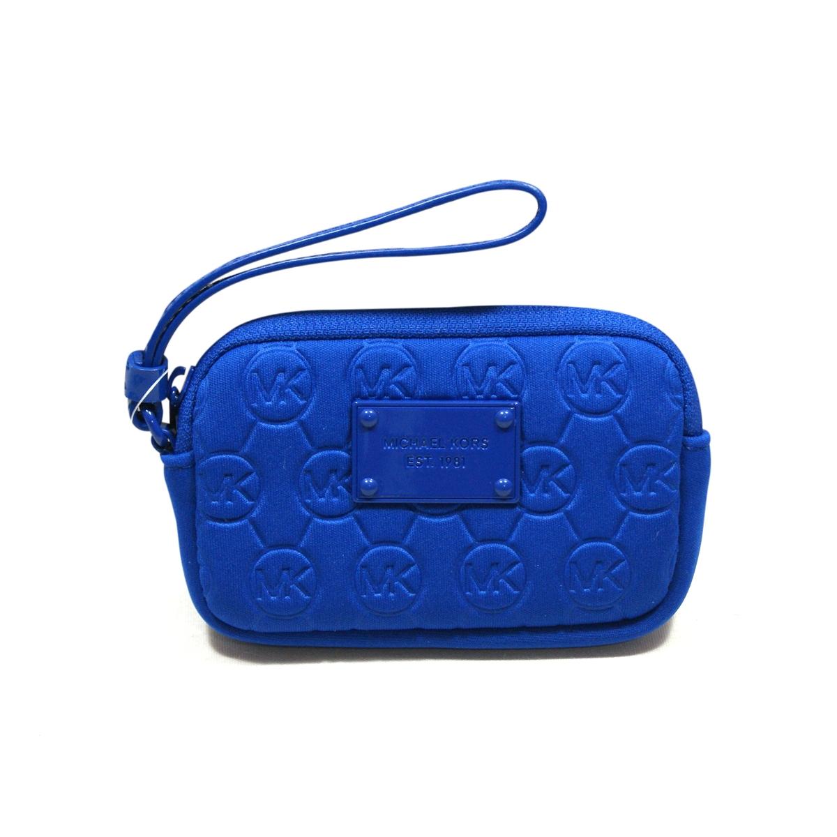 royal blue michael kors wallet