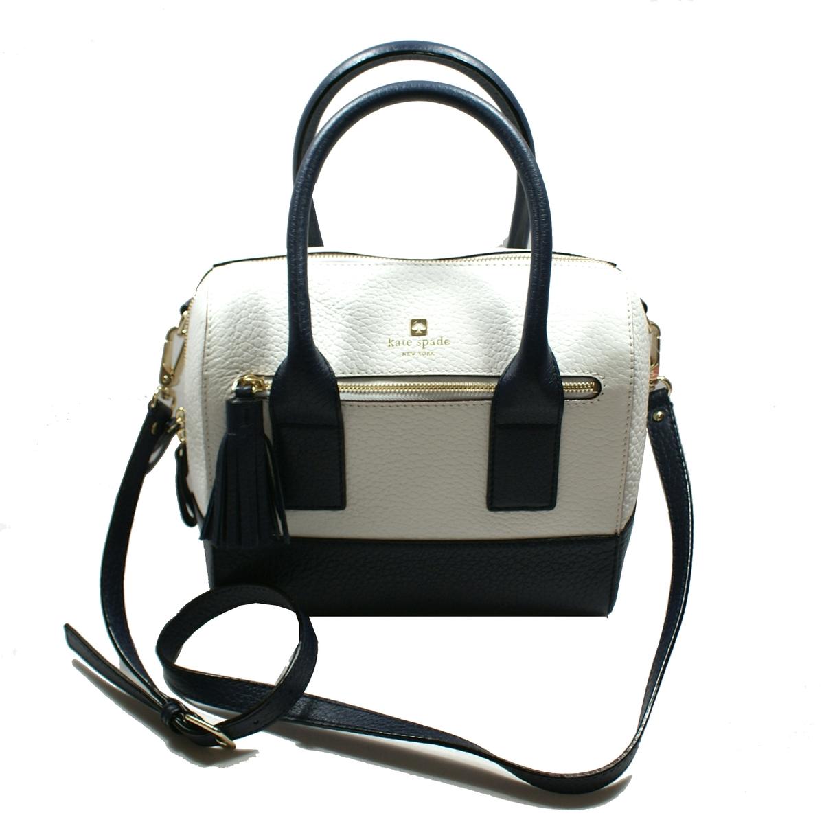 Kate Spade Alessa Southport Avenue Cream Satchel/ Handbag/ Crossbody Bag WKRU1801 Kate Spade