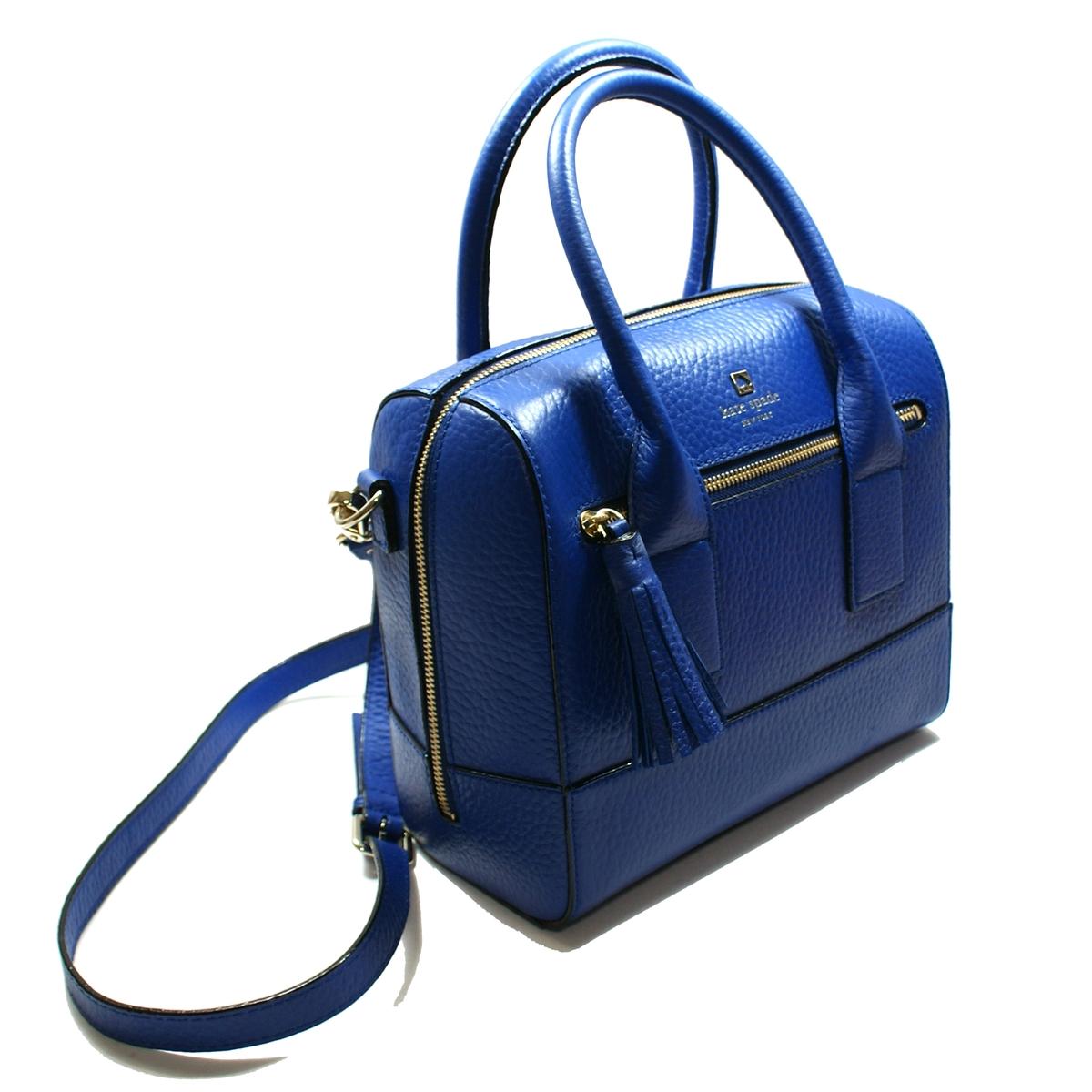 Kate Spade Alessa Southport Avenue Blue Satchel/ Handbag/ Crossbody Bag