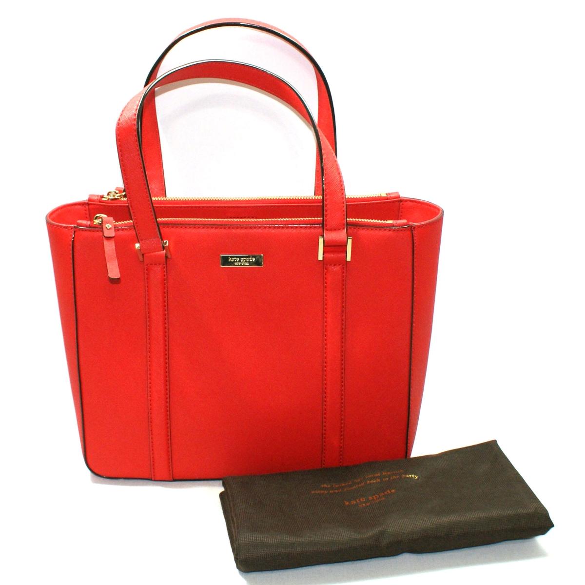 Kate Spade Cadene Newbury Lane Chili Red Satchel/ Handbag WKRU2101