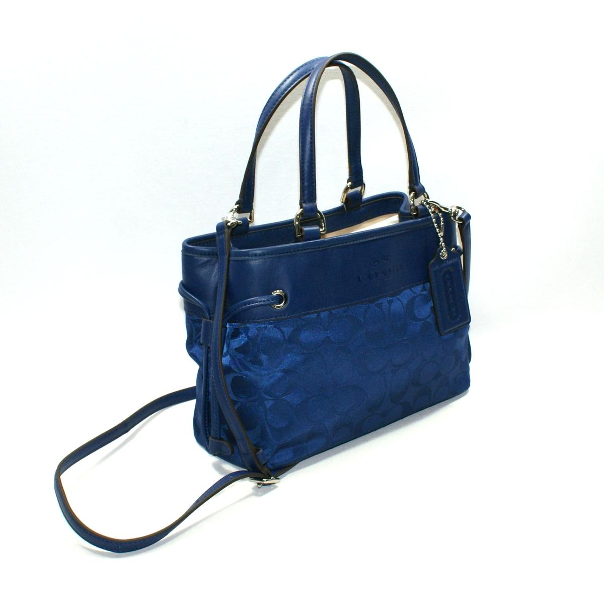 coach wallets navy
