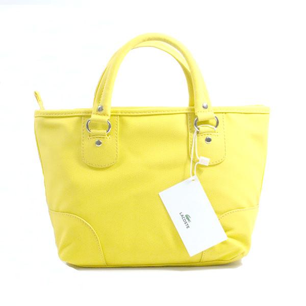 yellow lacoste bag