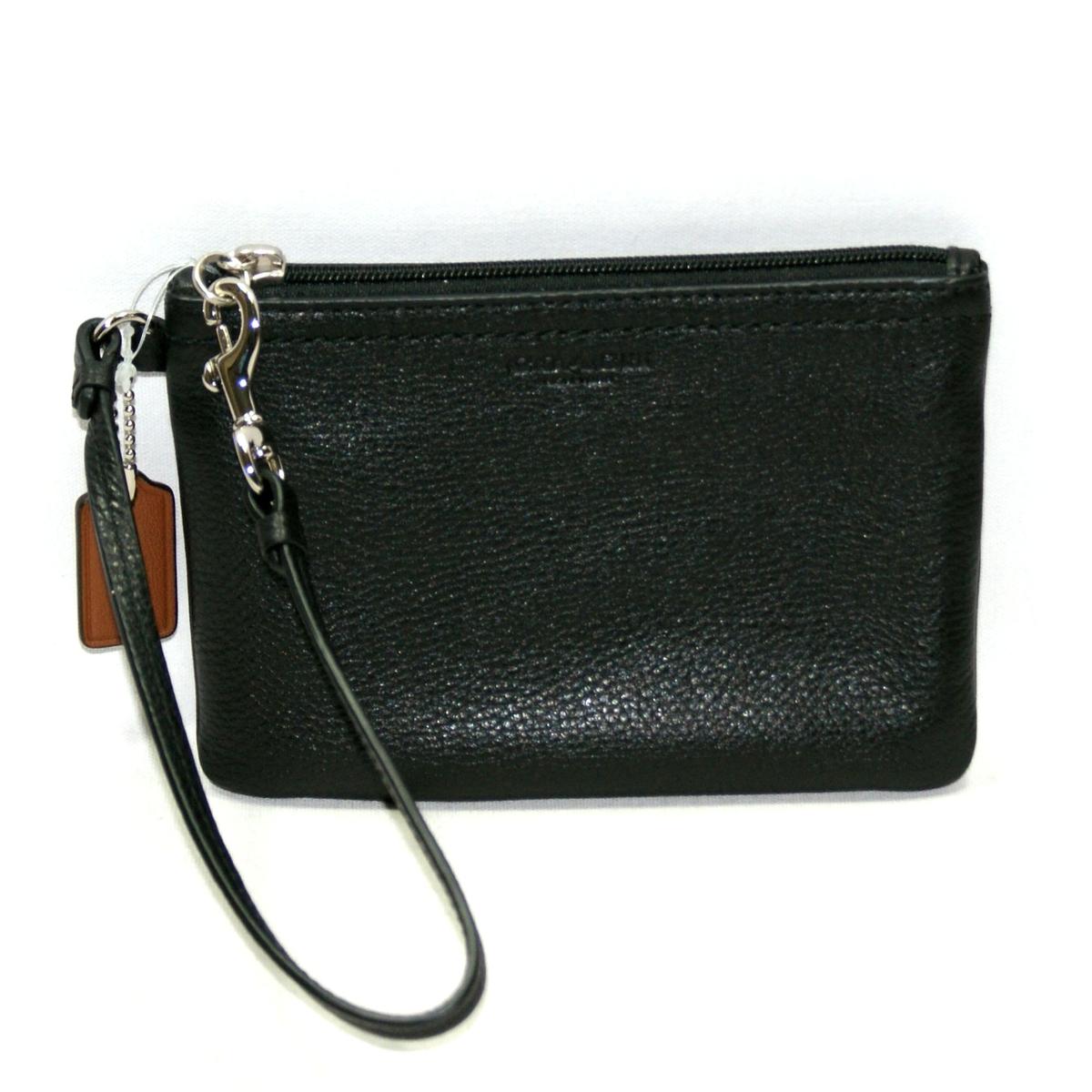 coach wristlets blac
