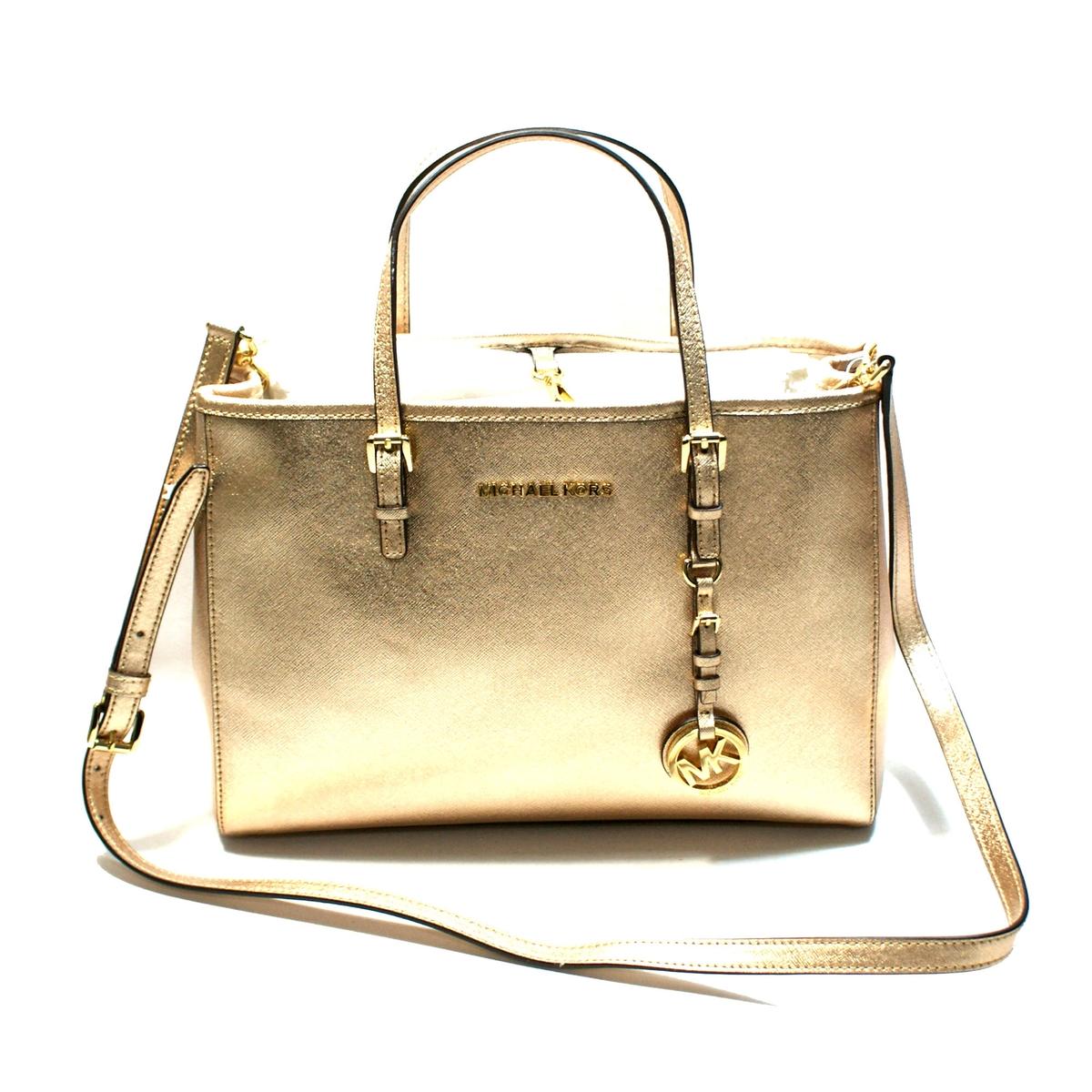 jet set travel large east west leather tote bag Michael Kors  have accessory for ladies who appreciate both style and functionality Tote Handbag MK East West