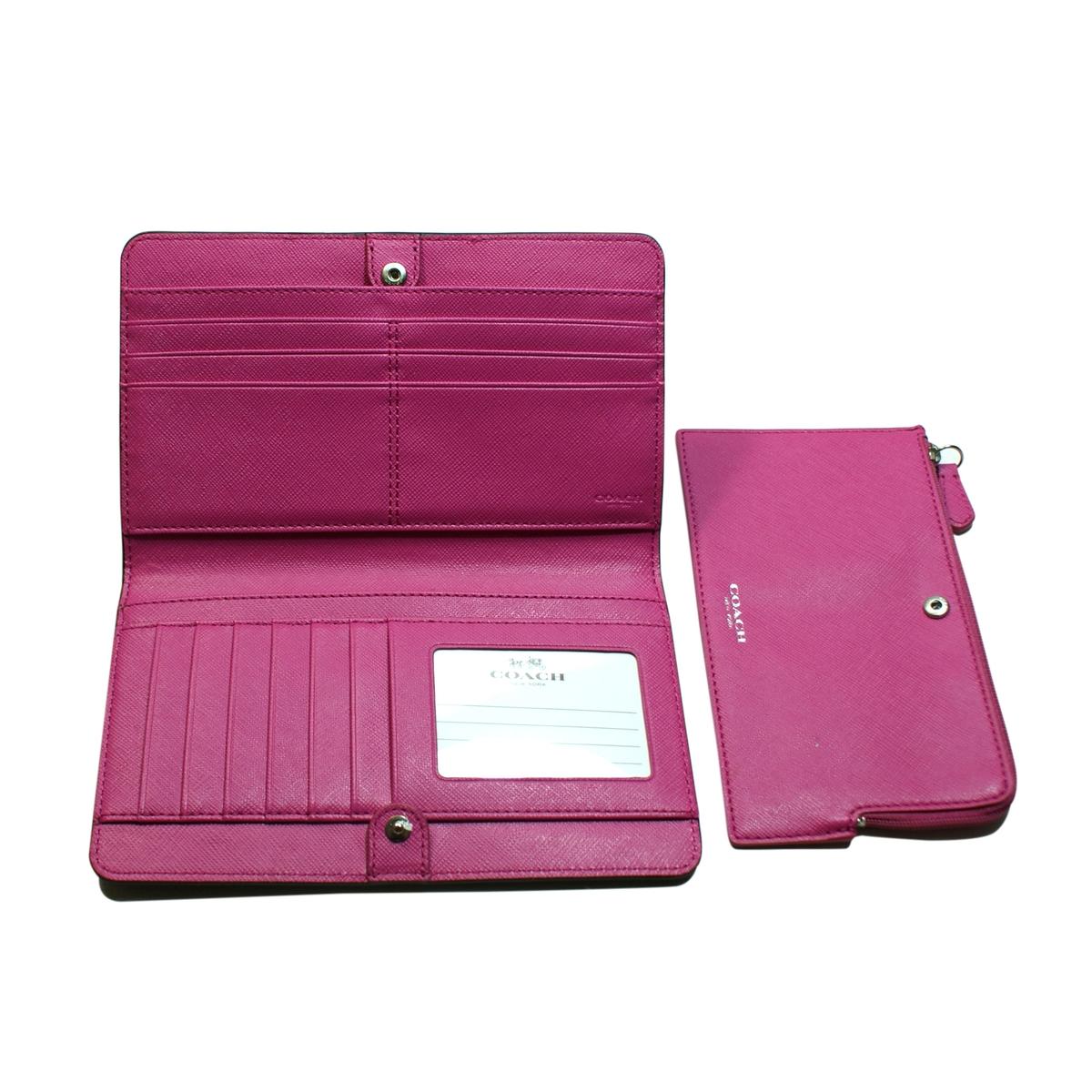 coach wallets snap