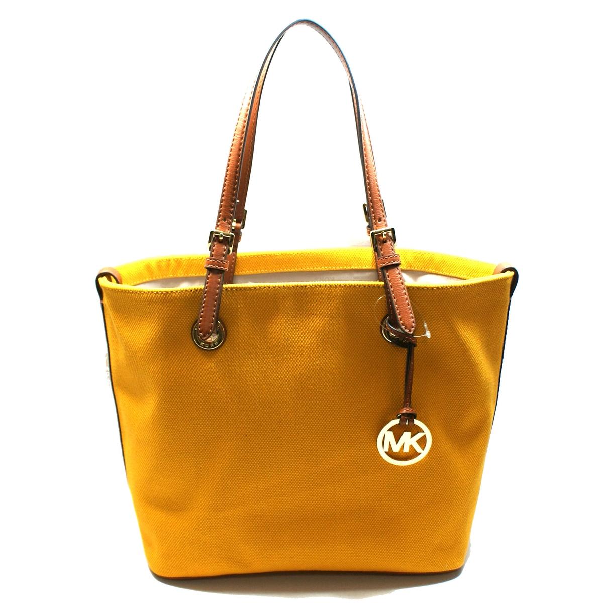 michael kors mustard yellow purse