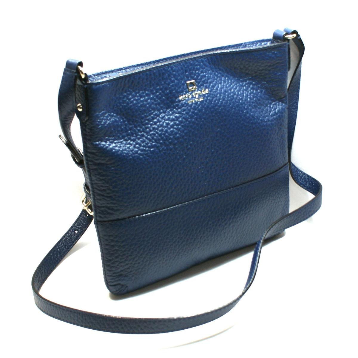 Kate Spade Cora Southport Avenue Leather Swing/ Cross Body Bag French Navy #WKRU1769 | Kate ...