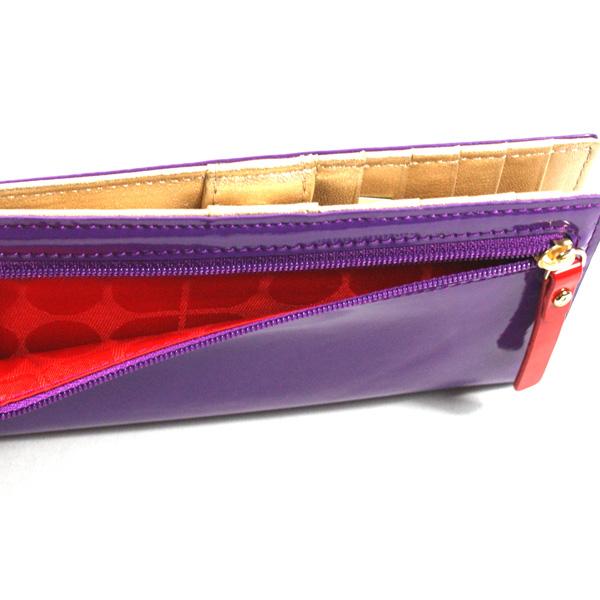 Kate Spade Stacy Big Apple Flap Wallet Purple PWRU1182 Kate Spade
