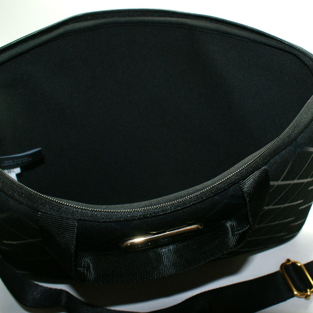 Marc By Marc Jacobs Black Neoprene 15 Inch Laptop Bag/ Messenger Bag 