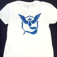 ZwappPokemon Go T Shirt Large White Team Mystic