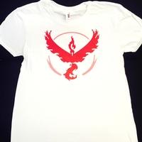 ZwappPokemon Go T Shirt Large White Team Valor