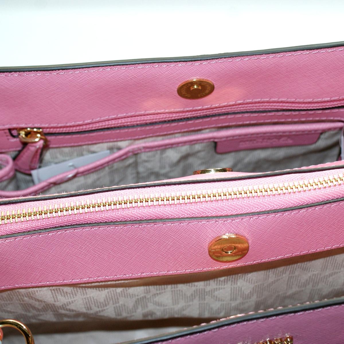 dark pink michael kors bag