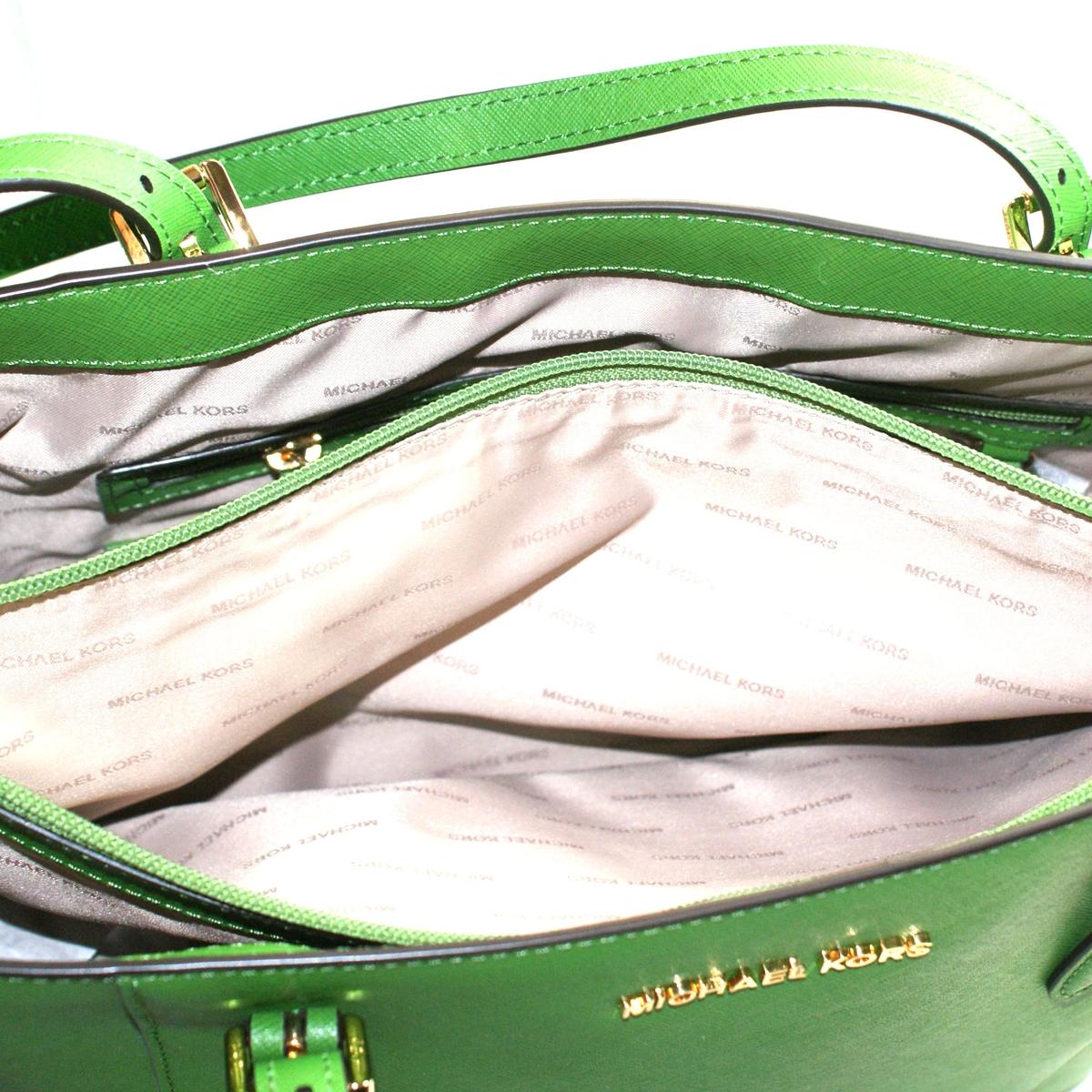 michael kors large green