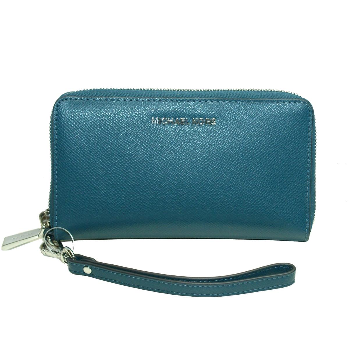 michael kors luxe teal wallet