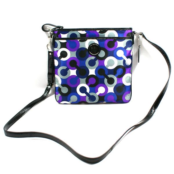 【美品】COACH Coach Alex Multi-Color Large Swingpack Bag #43449 | Coach 43449