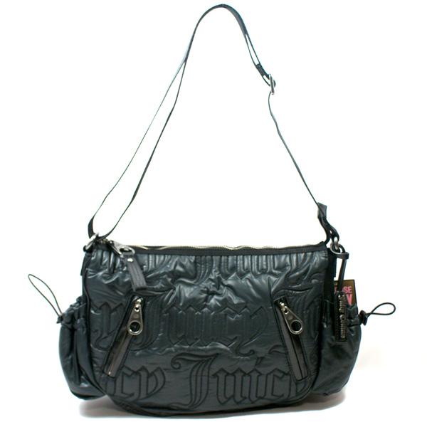 Juicy Couture Black Nylon Shoulder Bag/ Crossbody Bag YHRU1659 Juicy