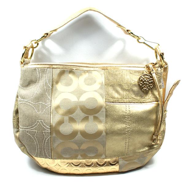 Coach Ali Patchwork Pieced Convertible Hobo Bag #13709 | Coach 13709