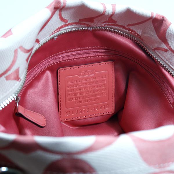 Coach Signature Ottoman Large BRK Handbag/ Shoulder Bag #14818