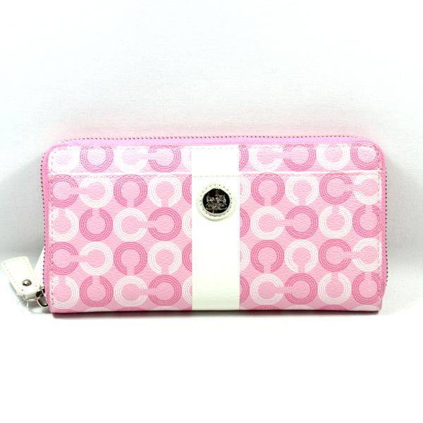 coach wallets pink'un