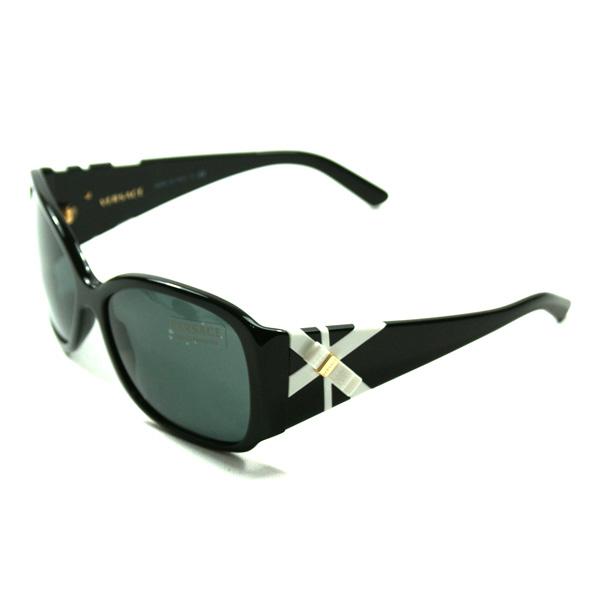 Versace Versace Black and White Ribbon Sunglasses MOD 4171 GB1/87 59