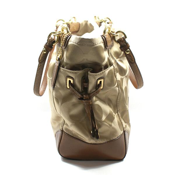Coach Peyton Signature Khaki Tote Bag #14505 | Coach 14505