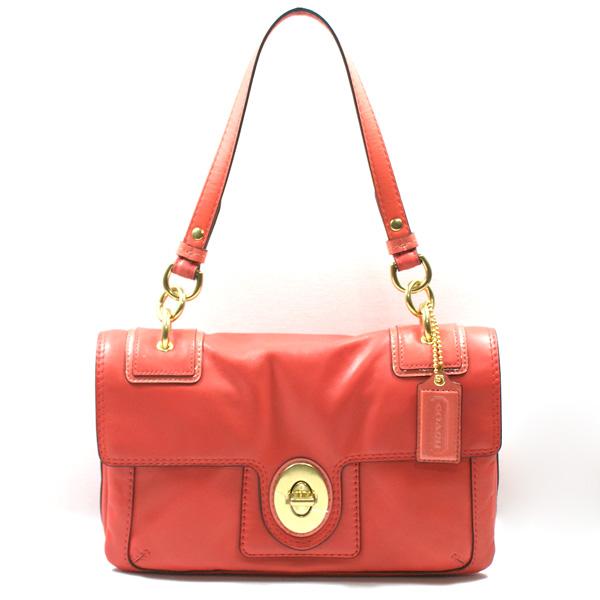バッグ COACH Coach Peyton Leather Flap Shoulder Bag #14524 | Coach 14524