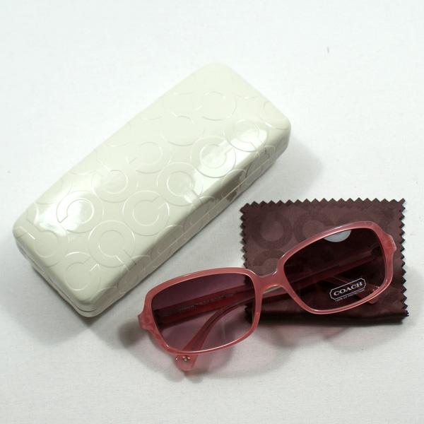 Y2K COACH NADIA PINK SUNGLASSES #S475A Coach Nadia Pink Sunglasses #S475A | Coach S475A main image 2